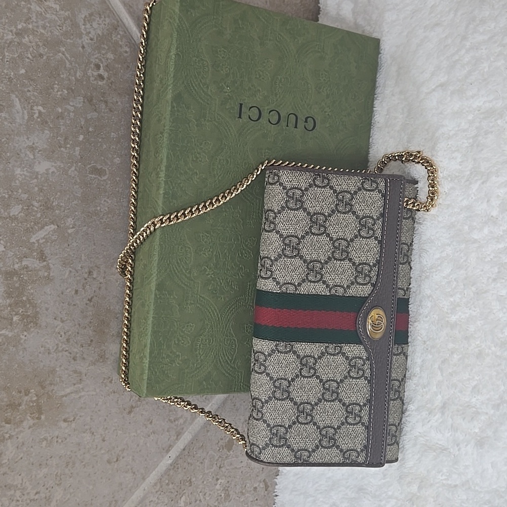 ●Gucci Ophidia Gg Chain Wallet - Picture 2 of 5